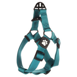Flamingo Hundegeschirr Step & Go Zorba türkis XL – Bild 1 von 2