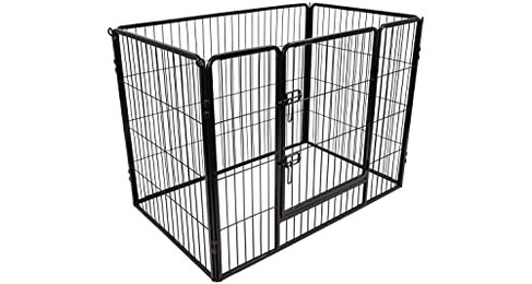 Produktbild von Flamingo Hundekennel Kazan Schwarz Größe L