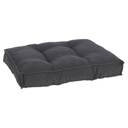 Produktbild von Flamingo Hundekissen Fahra rechteckig dunkelgrau, Maße: 80 x 60 x 10 cm