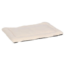 Produktbild von Flamingo Hundekissen Felpa rechteckig weiß, Maße: 55,5 x 38,5 x 2 cm