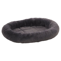 Flamingo Hundekissen Isaura oval dunkelgrau – Bild 1 von 3