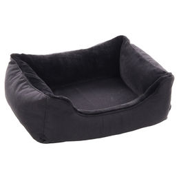 Flamingo Hundekorb Esmo Rechteck Schwarz 65x50x20 cm – Bild 1 von 5