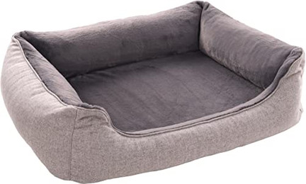 Produktbild von Flamingo Hundekorb Esmo rechteckig grau