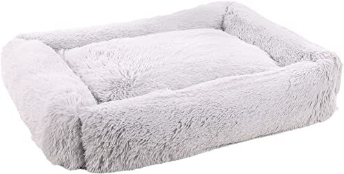 Flamingo Hundekorb Krems Rechteck Hellgrau – Bild 1 von 3