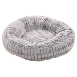 Flamingo Hundekorb Stella rund grau/weiß – Bild 1 von 3