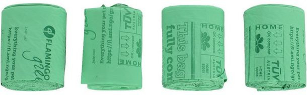 Produktbild von Flamingo Hundekotbeutel Kotbeutel für Hunde Cardun grün
