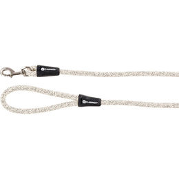 Flamingo Hundeleine Lago rund weiß/schwarz - 130 cm – Bild 1 von 2