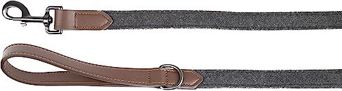 Produktbild von Flamingo Hundeleine Yura Schwarz/Braun 130 cm 20 mm - 130 cm