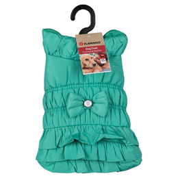 Produktbild von Flamingo Hundemantel Esther grün, Rückenlänge: 25 cm