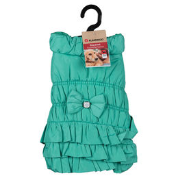 Produktbild von Flamingo Hundemantel Esther grün, Rückenlänge: 30 cm