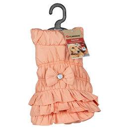 Produktbild von Flamingo Hundemantel Esther lachsrosa, Rückenlänge: 25 cm