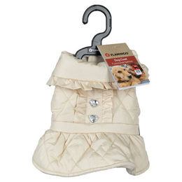 Produktbild von Flamingo Hundemantel Jewel beige, Rückenlänge: 20 cm