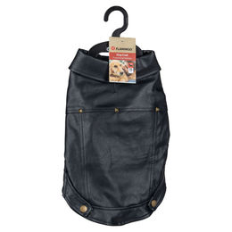 Produktbild von Flamingo Hundemantel Sancho schwarz, Rückenlänge: 35 cm