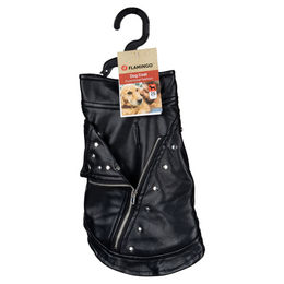 Produktbild von Flamingo Hundemantel Sergio schwarz, Rückenlänge: 25 cm