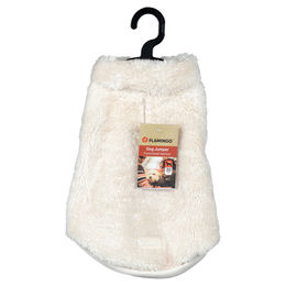 Produktbild von Flamingo Hundepullover Fergi weiß, Rückenlänge: 20 cm