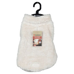 Produktbild von Flamingo Hundepullover Fergi weiß, Rückenlänge: 35 cm