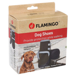 Produktbild von Flamingo Hundeschuhe Laky grün - 2 Stück, Größe: XXL