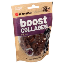 Produktbild von Flamingo Hundesnack Boost Stückchen mit Huhn und Kollagen 60 g