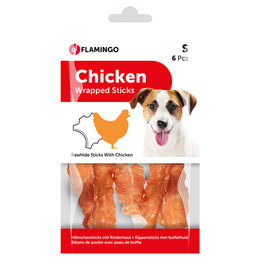 Produktbild von Flamingo Hundesnack Chick"n Wrap Stick, Maße: 12 cm