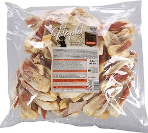 Produktbild von Flamingo Hundesnack Hapki Kaninchenohren mit Huhn - 140 x 11,43 g