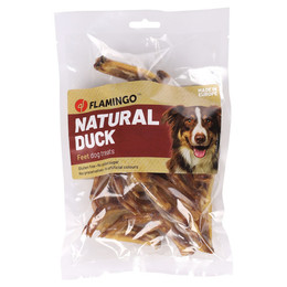 Produktbild von Flamingo Hundesnack Nature Entenfüße - 200 g