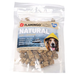 Produktbild von Flamingo Hundesnack Nature Kleine Blöcke mit Kabeljau & Garnele, Inhalt: 75 g
