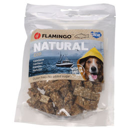 Produktbild von Flamingo Hundesnack Nature Kleine Blöcke mit Kabeljau, Inhalt: 75 g