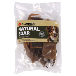 Produktbild von Flamingo Hundesnack Nature Wildschweinhaut - 200 g