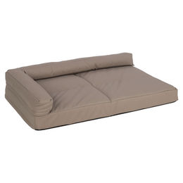 Produktbild von Flamingo Hundesofa Odet rechteckig beige, Maße: 90 x 60 x 16 cm