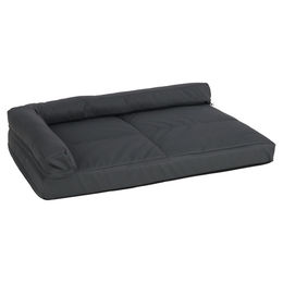 Produktbild von Flamingo Hundesofa Odet rechteckig grau, Maße: 90 x 60 x 16 cm