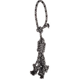 Produktbild von Flamingo Hundespielzeug Baumwolle Revi Zugseil Grau 45cm