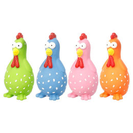 Produktbild von Flamingo Hundespielzeug Buiza Huhn, Maße: 5 x 6,3 x 10,9 cm