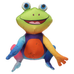 Produktbild von Flamingo Hundespielzeug Clora Frosch Grün