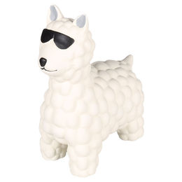 Flamingo Hundespielzeug Dembu Lama weiß – Bild 1 von 2