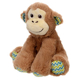 Produktbild von Flamingo Hundespielzeug Drala sitzender Affe braun