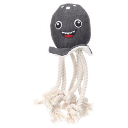 Produktbild von Flamingo Hundespielzeug Flipper Oktopus grau, Größe: L