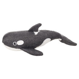 Produktbild von Flamingo Hundespielzeug Flipper Schwertwal grau, Größe: S