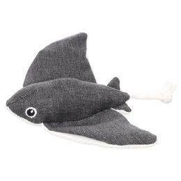 Produktbild von Flamingo Hundespielzeug Flipper Stechrochen grau, Größe: S