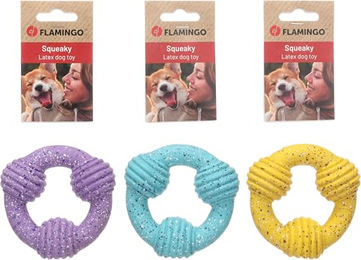 Flamingo Hundespielzeug Freckles Ring S – Bild 1 von 6