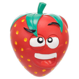 Produktbild von Flamingo Hundespielzeug Fruco Erdbeere rot, Maße: 8,3 x 8,3 x 10,3 cm