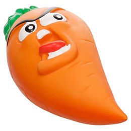 Produktbild von Flamingo Hundespielzeug Fruco Karotte orange, Maße: 6,5 x 6,9 x 16,2 cm