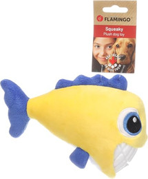 Produktbild von Flamingo Hundespielzeug Gebla Fisch Gelb