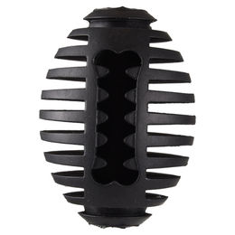 Produktbild von Flamingo Hundespielzeug Gummi Gladiator Rugby schwarz Größe S
