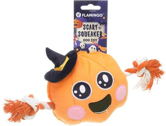 Flamingo Hundespielzeug Halloween Thatcher Kürbis orange – Bild 1 von 4