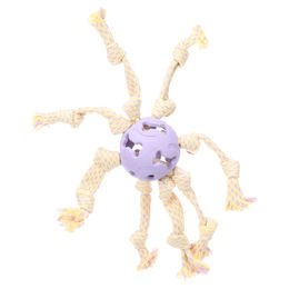 Produktbild von Flamingo Hundespielzeug Joanie Ball Octopus violett, Maße: 38 x 38 x 10 cm