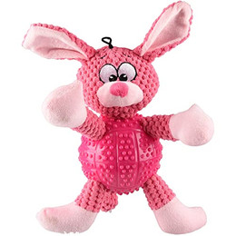 Produktbild von Flamingo Hundespielzeug Kaninchen Bess + TPR pink
