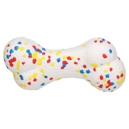 Produktbild von Flamingo Hundespielzeug Kona Knochen weiß, Größe: S