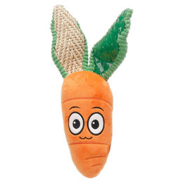 Produktbild von Flamingo Hundespielzeug Krafu Karotte orange, Maße: 17 x 7,3 x 30 cm
