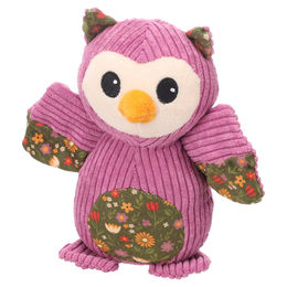 Produktbild von Flamingo Hundespielzeug Lacy Eule violett, Maße: 23 x 9 x 26 cm