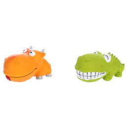 Flamingo Hundespielzeug Latex Dundee Krokodil – Bild 1 von 3